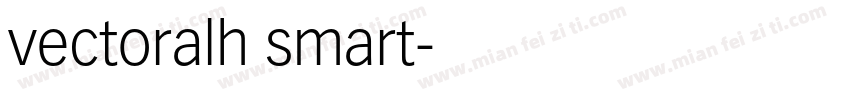 vectoralh smart字体转换